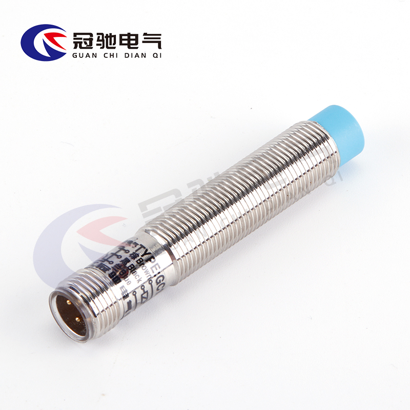M12金屬接近開關(guān)GC12Y-04NKH感應(yīng)開關(guān)航空接頭插拔式傳感器常開